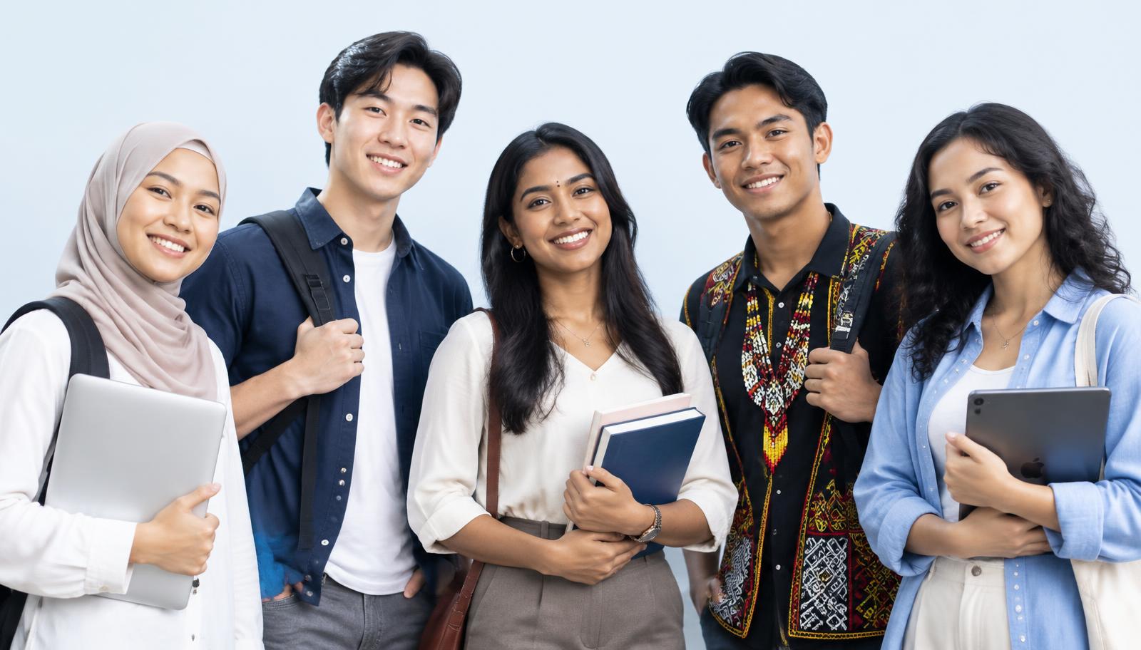 Five young Malaysians from diverse backgrounds ready to launch their careers